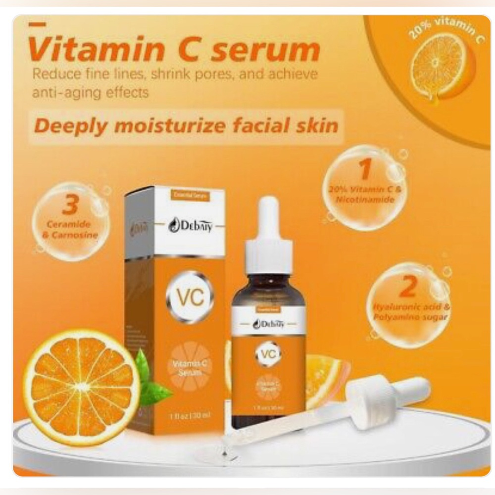 Debaiy VC Organic Vitamin C Facial Serum